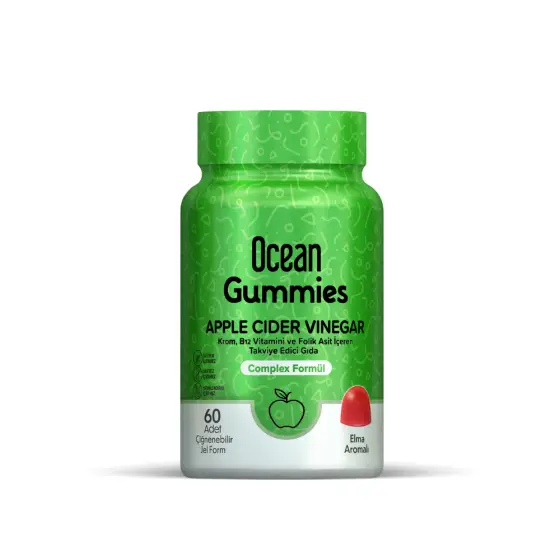 OCEAN GUMMIES APPLE CIDER VINEGAR A60 photo 1