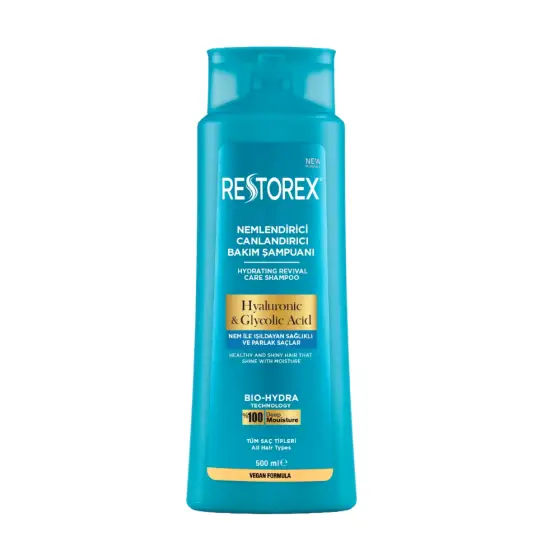 RESTOREX HYALURONIC & GLYCOLIC ACID SHAMPOO photo 1