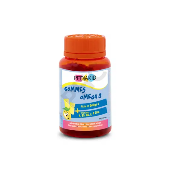 PEDIAKID GOMMES OMEGA 3 GUMMIES A60 photo 1