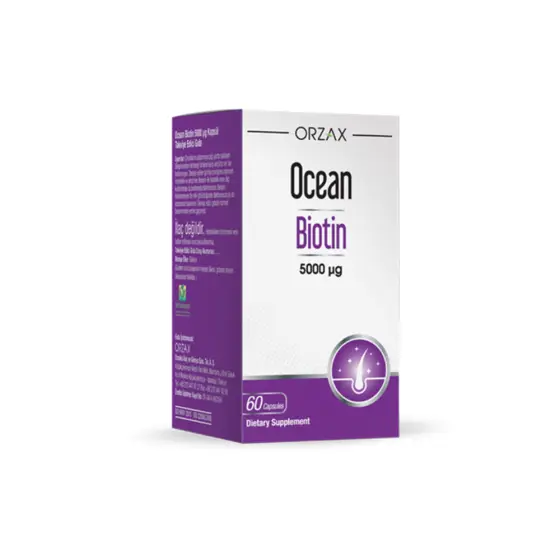 OCEAN BIOTIN 5000MCG CPS A60 photo 1